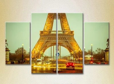 Picturi modulare La poalele Turnului Eiffel_01 Gor10739 фото
