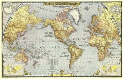 Карта мира (1943) Sta2048 фото