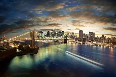 Фотообои Нью-Йорк на закате Ark1948 фото