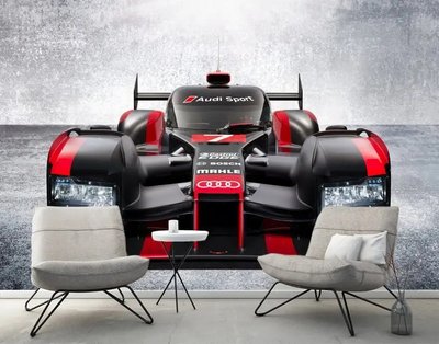 Mașină de Formula 1 pe un fundal gri Spo3098 фото