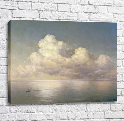 Pictură de Aivazovsky. Nori peste mare. Calm. 1889 Ayv13399 фото