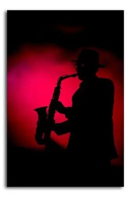 PhotoPoster Jazz, saxofonist Ins17483 фото
