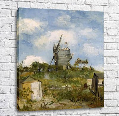 Картина Van Gogh Le Moulin de la Galette Van11599 фото