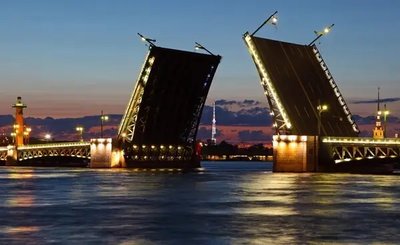 Фотообои Разводные мосты, Санкт-Петербург Ark1850 фото