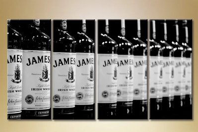 Модульные картины Полиптих, Jameson Irish Whiskey TCH8500 фото