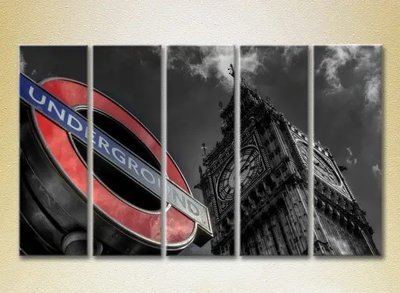 Tablouri modulare London Underground_08 Gor10100 фото
