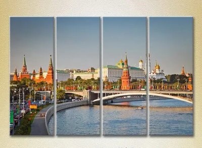 Модульные картины Вид на Кремль_01 Gor6700 фото