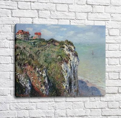 Картина Cliff at Dieppe, 1882 Mon14101 фото