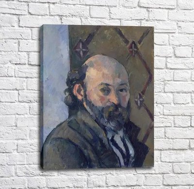 Картина Cezanne,Self Portrait, 1880 Sez11851 фото