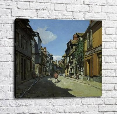 Pictură Strada din Bavolle la Honfleur, 1864 01 Mon14502 фото