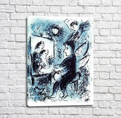 Картина Marc Chagall Vers lAutre Clart Mar13252 фото