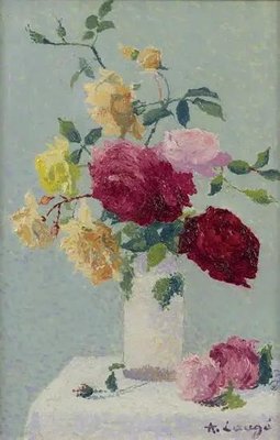Vază cu trandafiri, 1921 TSv10952 фото