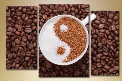 Модульные картины кофе-иньянь Eda8552 фото