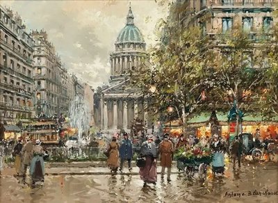 PhotoPoster Antoine Blanchard, Pantheon (Place du Luxembourg, Le Pantheon) Ant18792 фото