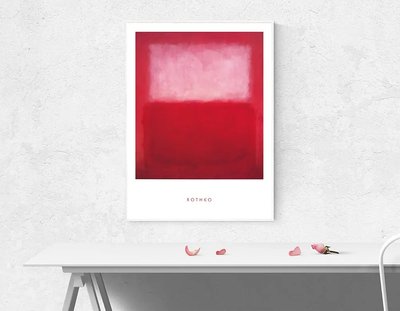 Abstracție roșu aprins, Rothko Abs14603 фото