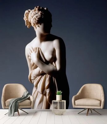 Скульптура греческой богини в тени 3D5103 фото