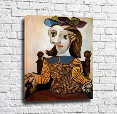Picasso Cămașa galbenă (Dora Maar), 1939 Pik10803 фото