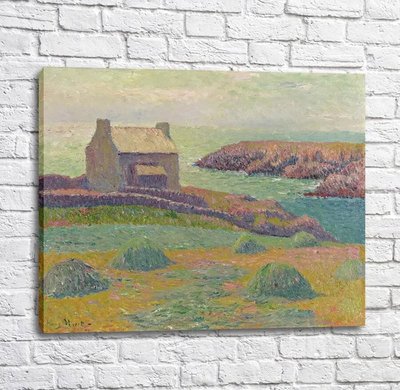 Картина Анри Море - Дом на холме, 1898 Imp12454 фото