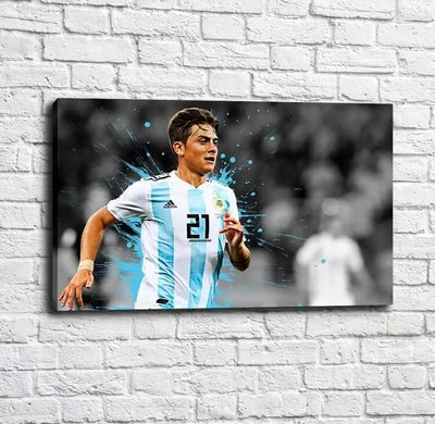 Poster fotbalistul argentinian Paulo Dybala Fut17387 фото