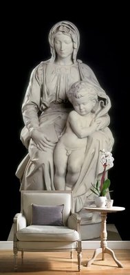 Фотообои Скульптура женщины с ребенком 3D5304 фото