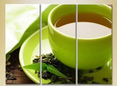 Модульные картины Зеленый чай Eda10754 фото