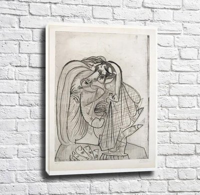 Picasso Femeia care plânge, 1937 Pik10804 фото