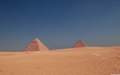 Fototapet Piramide în deșert, Egipt Gor4105 фото