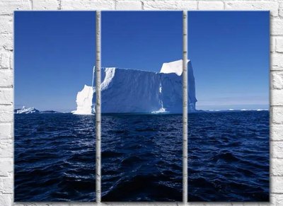 Триптих Дрейфующий айсберг у берегов Гренландии Mor9905 фото