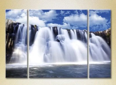 Модульные картины Водопад Pri7705 фото