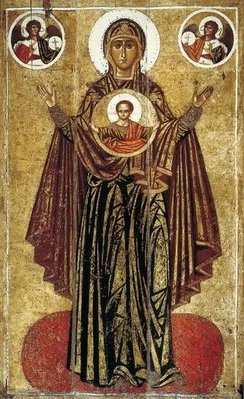 Yaroslavl Oranta, începutul secolului al XIII-lea Rel10956 фото