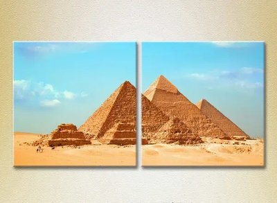 Модульные картины Великие Египетские пирамиды в Гизе Gor9056 фото
