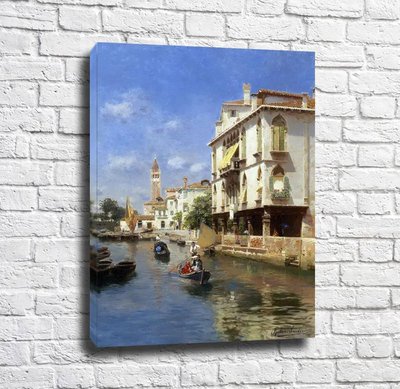 Bărci Rubens Santoro în Marele Canal, Veneția Rub10906 фото
