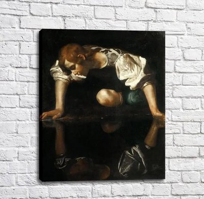 Pictura Narcis, Caravaggio Kar13457 фото