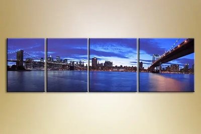 Модульные картины Нью Йоркские-Мосты Gor6707 фото