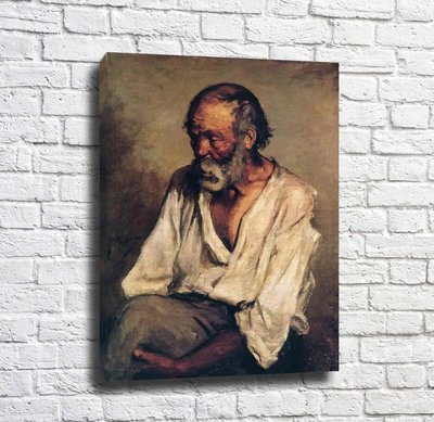 Picasso Bătrânul pescar, 1895 Pik10807 фото