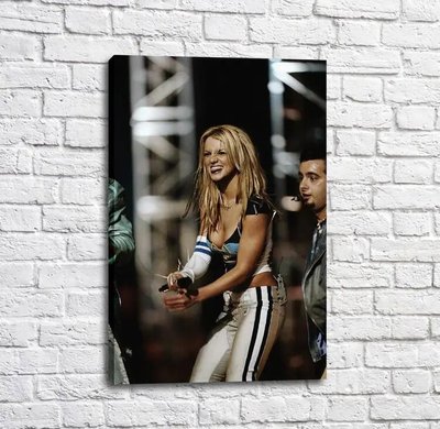 Poster Britney Spears pe scenă, cântăreață Tan16947 фото