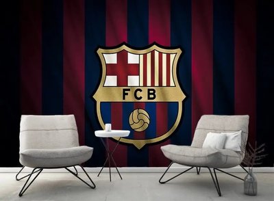 Фотообои Флаг футбольной команды Барселона, спорт Spo2890 фото