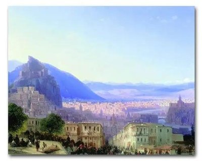 Vedere din Tiflis. 1868. Ayv12891 фото