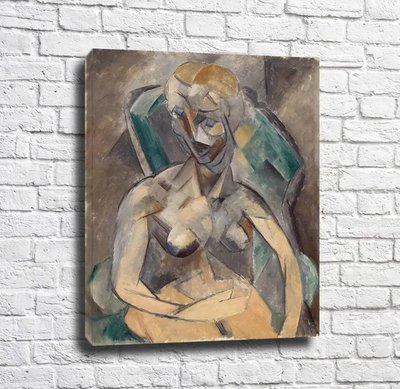 Picasso Young woman, 1909 Pik10790 фото