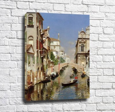 Рубенс Санторо Венецианский канал со Скуола Гранде ди Сан Марко Rub13591 фото