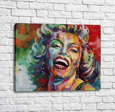 Poster Marilyn Monroe, stil art nouveau Izv17909 фото
