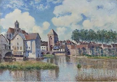 Moret-sur-Loing, 1891 Sis11208 фото