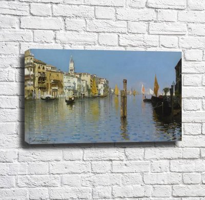 Rubens Santoro Vedere italiană asupra Marelui Canal Rub10908 фото