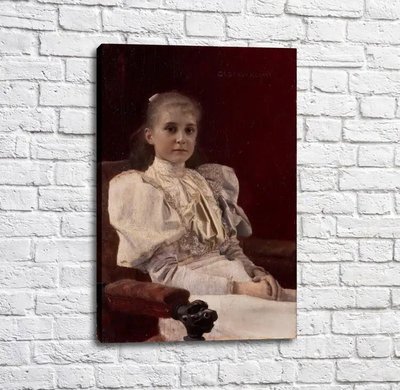 Картина Портрет девушки 1894 Kli13959 фото