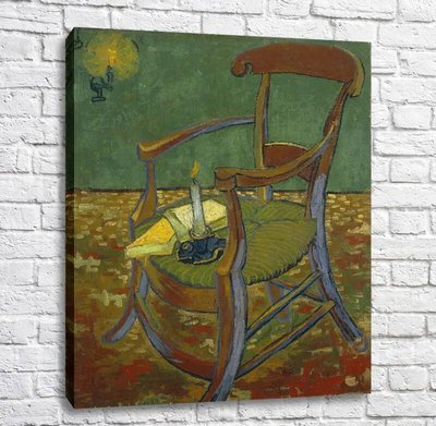 Картина Vincent van Gogh Gauguin’s Chair 1888 Van11608 фото