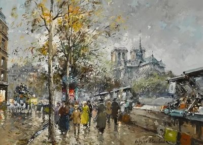 ФотоПостер Antoine Blanchard, Нотр-Дам де Пари (Notre Dame, Paris) Ant18799 фото