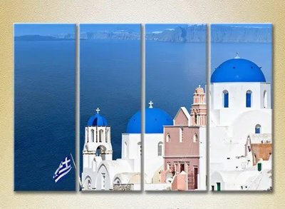 Модульные картины Греция, Санторини Gor6509 фото