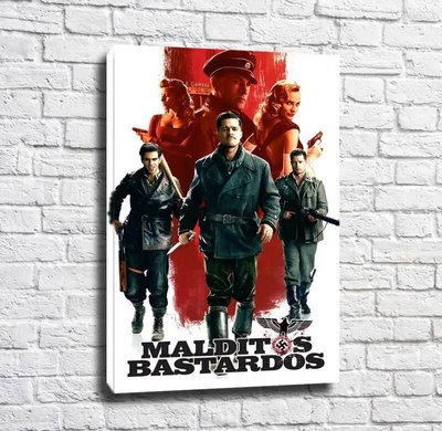 Poster pentru filmul Inglourious Basterds Pos15293 фото