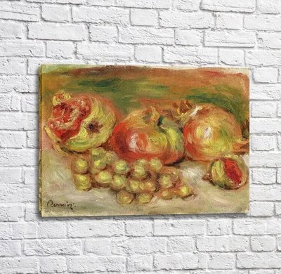 Картина Pierre Auguste Renoir Granates and Grapes Ren14110 фото