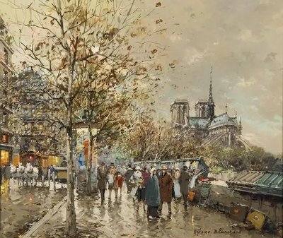 Poster foto Antoine Blanchard, Notre Dame de Paris (Notre Dame de Paris) Ant18800 фото